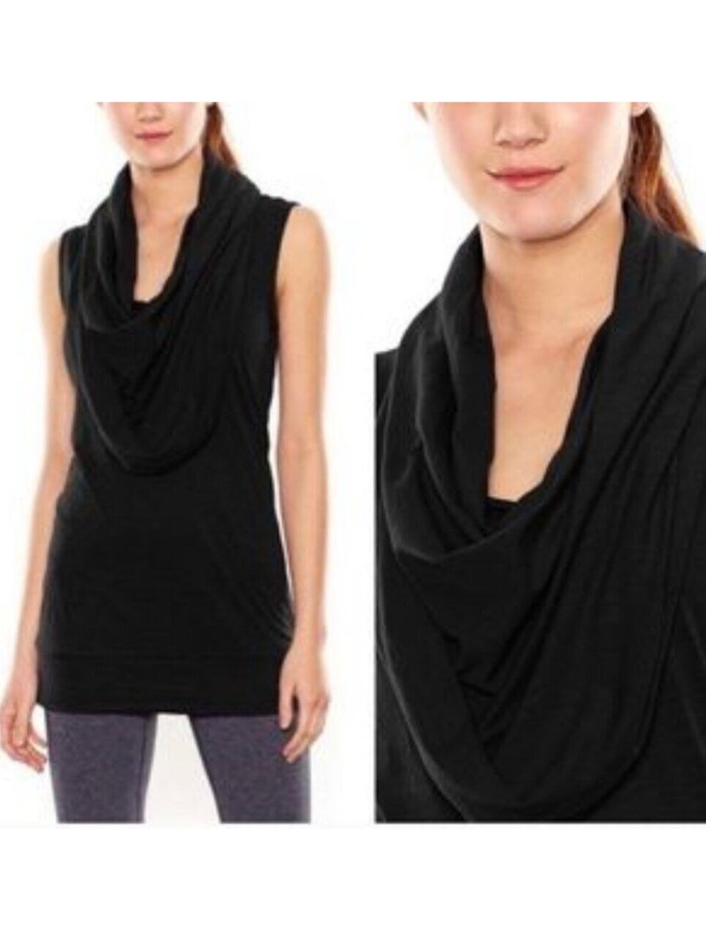 Lucy Mind and Body Convertible Cotton Tunic - L